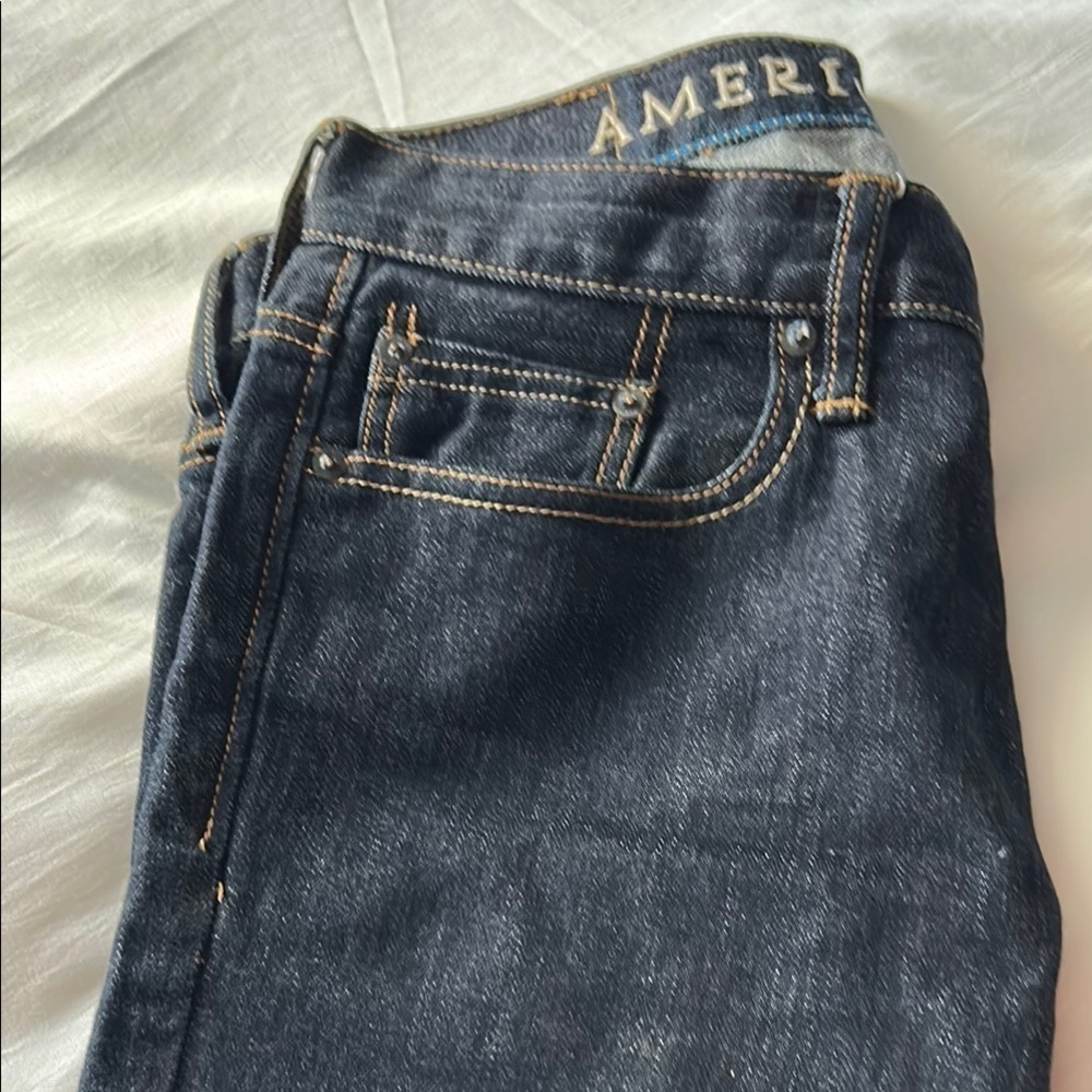 American Eagle Outfitters Men's Dark Blue Skinny Jeans - 29/30 - EXCELLENT COND - Picture 10 of 10